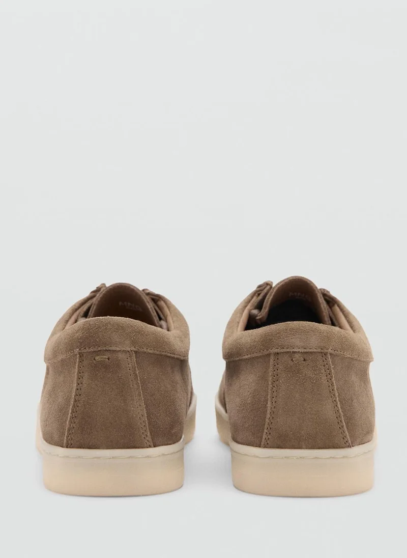 مانجو مان Suede nautical shoes